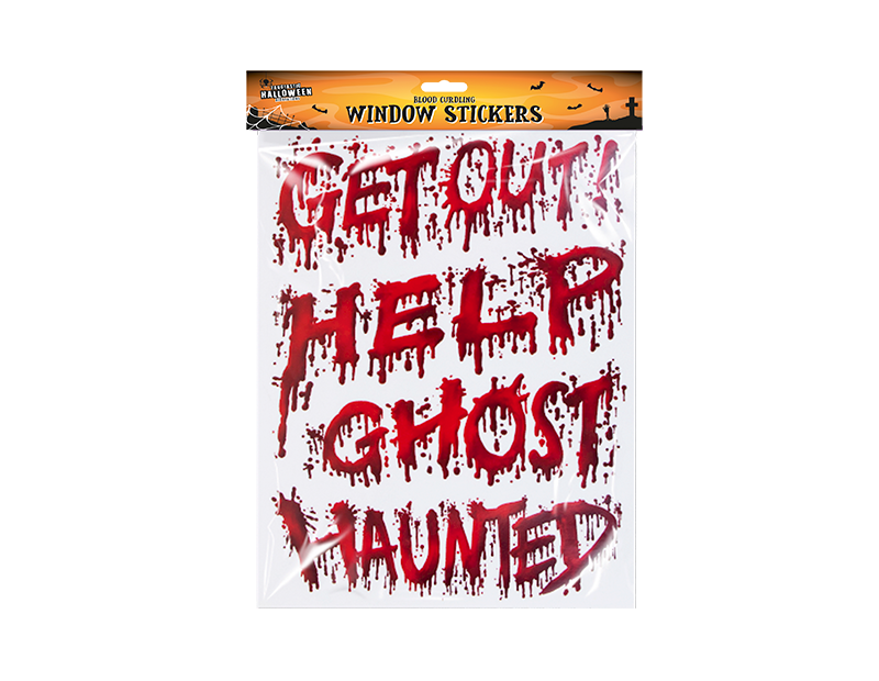 Blood Window Stickers