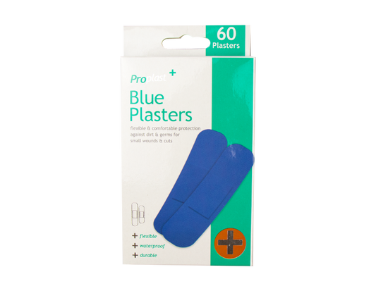 Blue Plasters - 60 Pack