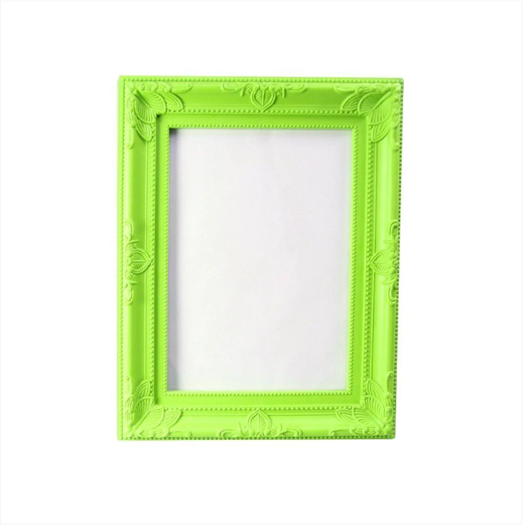 Bright Coloured Border Photo Picture Frame 5” x 7” Assorted Colours