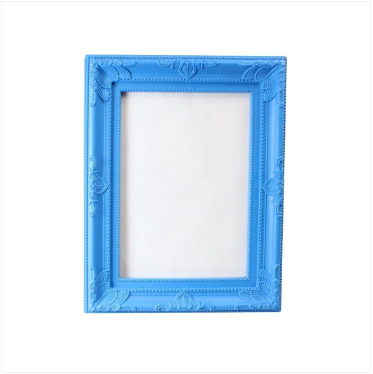 Bright Coloured Border Photo Picture Frame 5” x 7” Assorted Colours