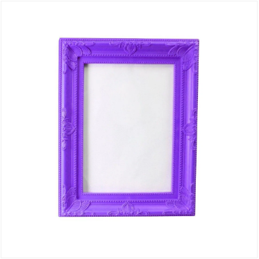 Bright Coloured Border Photo Picture Frame 5” x 7” Assorted Colours