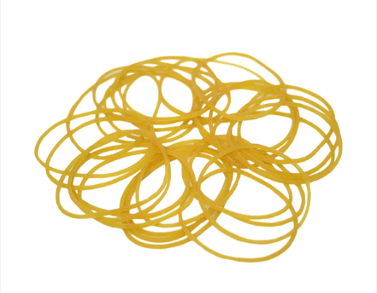 Brown Rubber Bands Elastic Bands Art Crafts Home School Pack