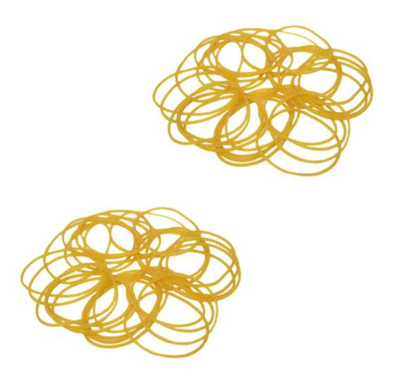 Brown Rubber Bands Natural Elastic Bands Art Crafts Home