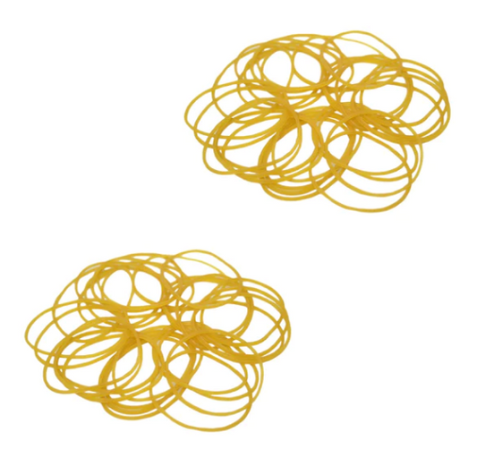 Brown Rubber Bands Natural Elastic Bands Art Crafts Home