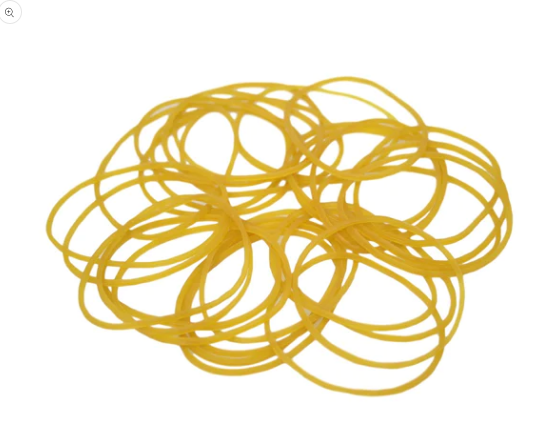 Brown Rubber Bands Natural Elastic Bands Art Crafts Home