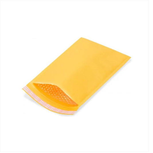 Bubble Mail Yellow Envelopes Secure Postage 160mm x 100mm Size A 8 Pack