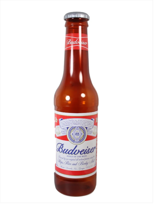 Budveiser Giant Money Bottle Fun Money Saving Large Bottle 58cm