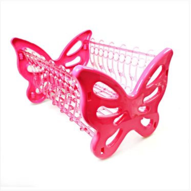 Butterfly Food & Fruit Vegetable Storage Rack Can Hold Up To 12kg Blue