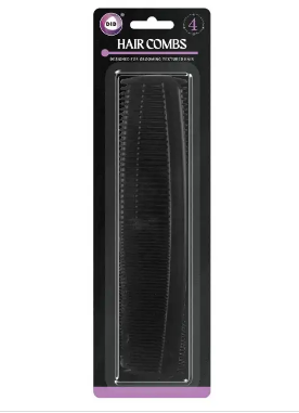 4pc Hair Combs