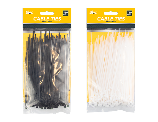 Cable Ties 2.5mm x 150mm - 150 Pack