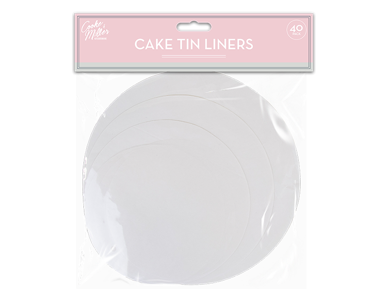 Cake Tin Liners 40pk