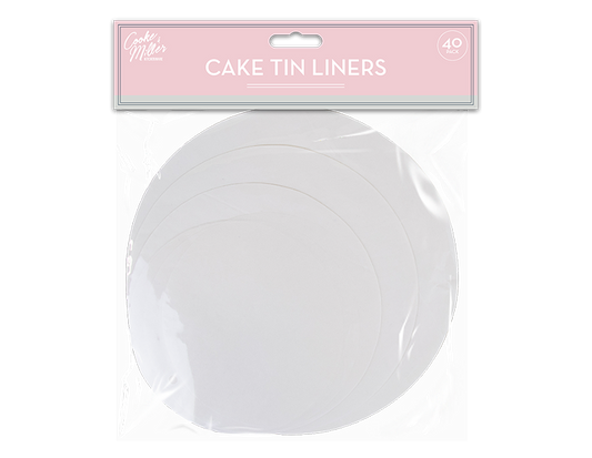 Cake Tin Liners 40pk