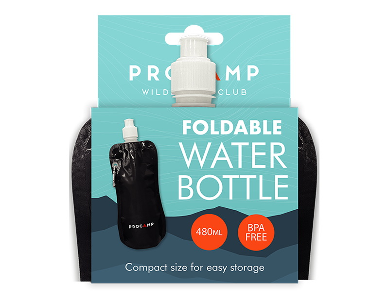 Camping Foldable Water Bottle 400ml
