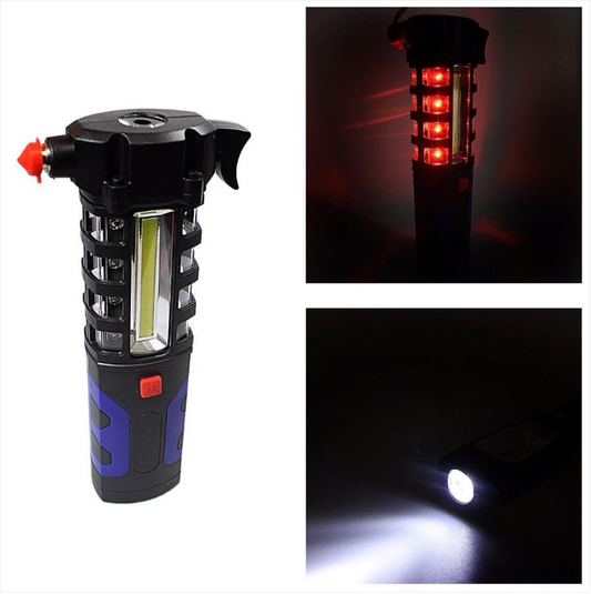 Camping Security ZJ- 809 Working Lamp Torch Requires 3AA Batteries Home Outdoors