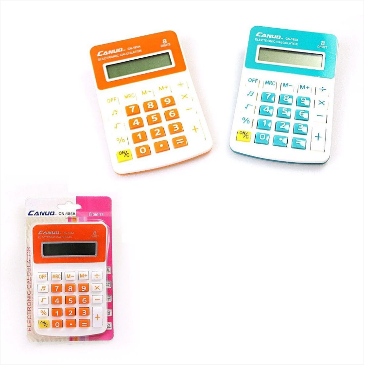 Canuo Calculator Assorted Colours