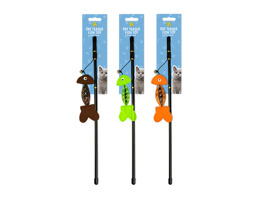 Cat Teaser Fish Toy