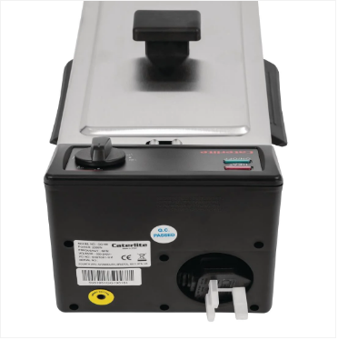 Caterlite Light Duty Single Tank Fryer 3.5L 2kW 238(H) x 436(W) x 252(D) mm