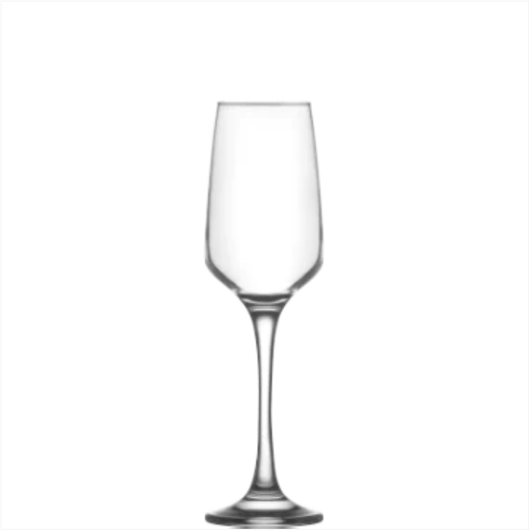 Champagne Flute Glasses 230cc Pack of 3