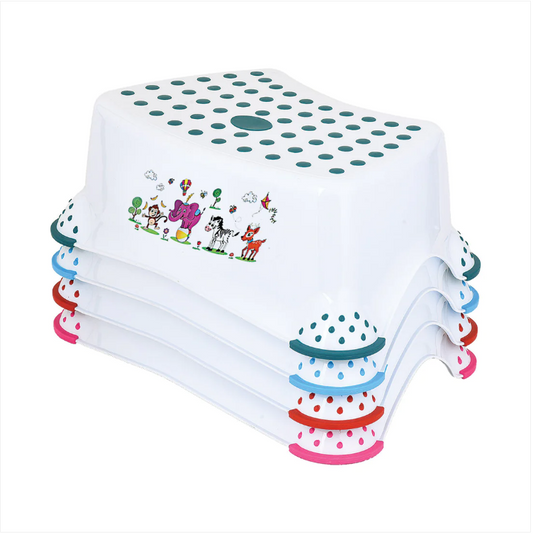 Child Toilet Ladder Stepping Stool Assorted Colours