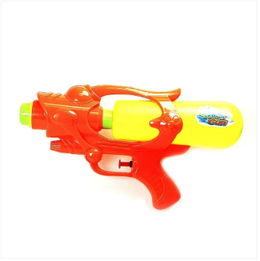 Children's Splash Fun Water Gun Available In Red And Green Outdoors Toys