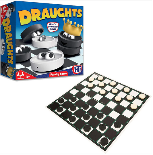 Children's Toy Classic Draughts Board Game