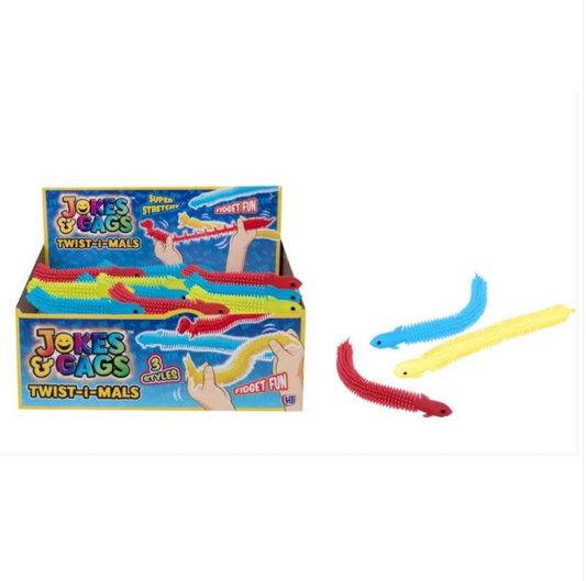 Children's Toy Twist-I-Mals Super Stretchy Assorted Designs and Colours