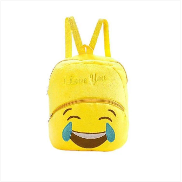 Childrens Adults Fury Yellow Emoji Style Backpack Available In 2 Styles