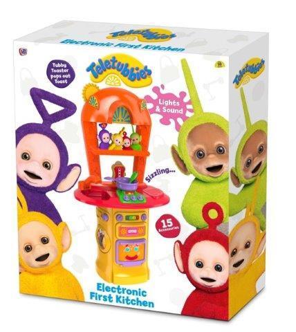 Childrens Cbeebies Teletubbies Plastic Kitchen Set 15 Accessories