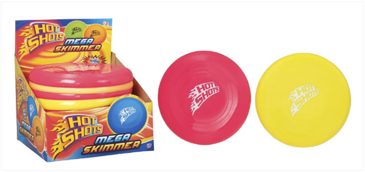 Childrens Hot Shot Mega Skimmer Outdoor Fun Yellow/Red