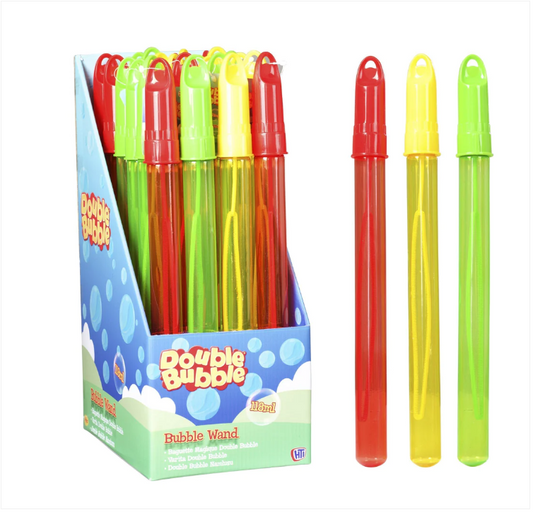Childrens Indoor/ Outdoor Double Bubble Magic Wand 118ml