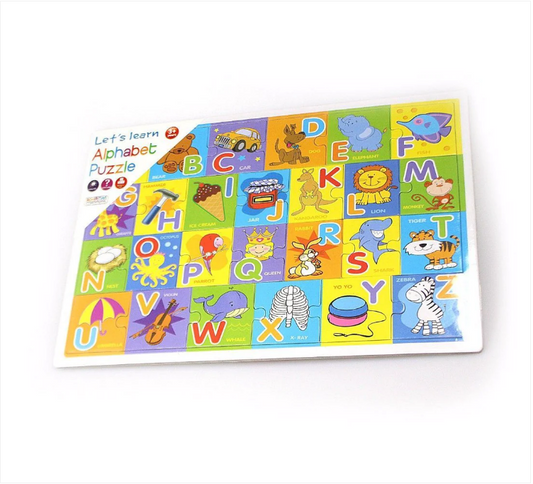 Childrens Lets Learn Alphabet Puzzle Toy