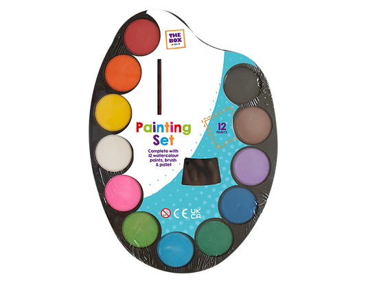 Childrens Painting Set - 12 Piece