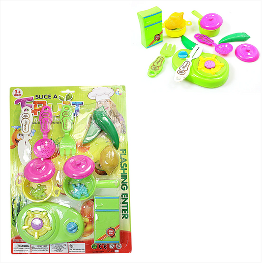 Childrens Play Cookware Playing Set 3+