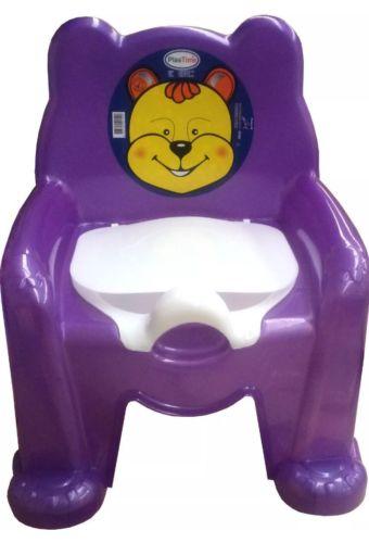 Childrens Toddlers Plastic Baby Potty Purple Baby & Toddler Potty Training 35cm x 28cm