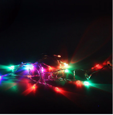 Christmas 20 x LED Multi-Coloured Christmas Fairy Lights, Battery Operated