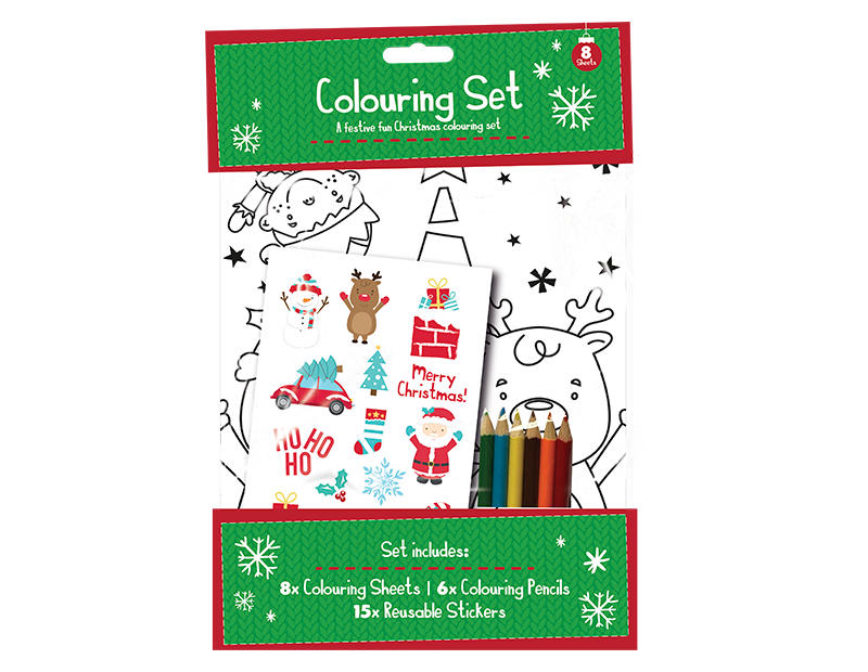 Christmas Colouring Set