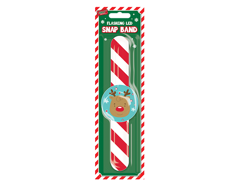 Christmas Flashing Led Snap Band