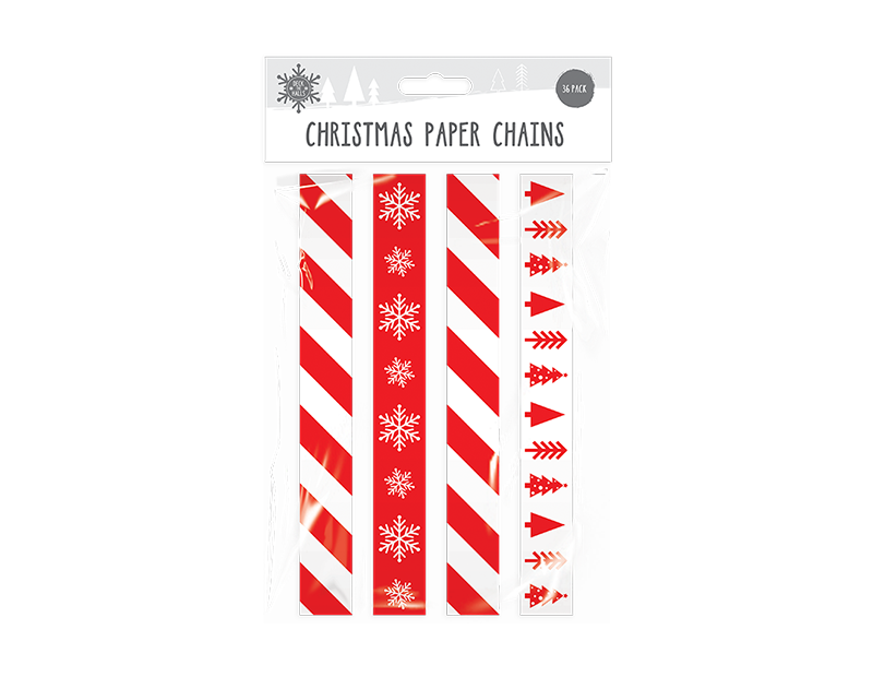 Christmas Paper Chains 36pk