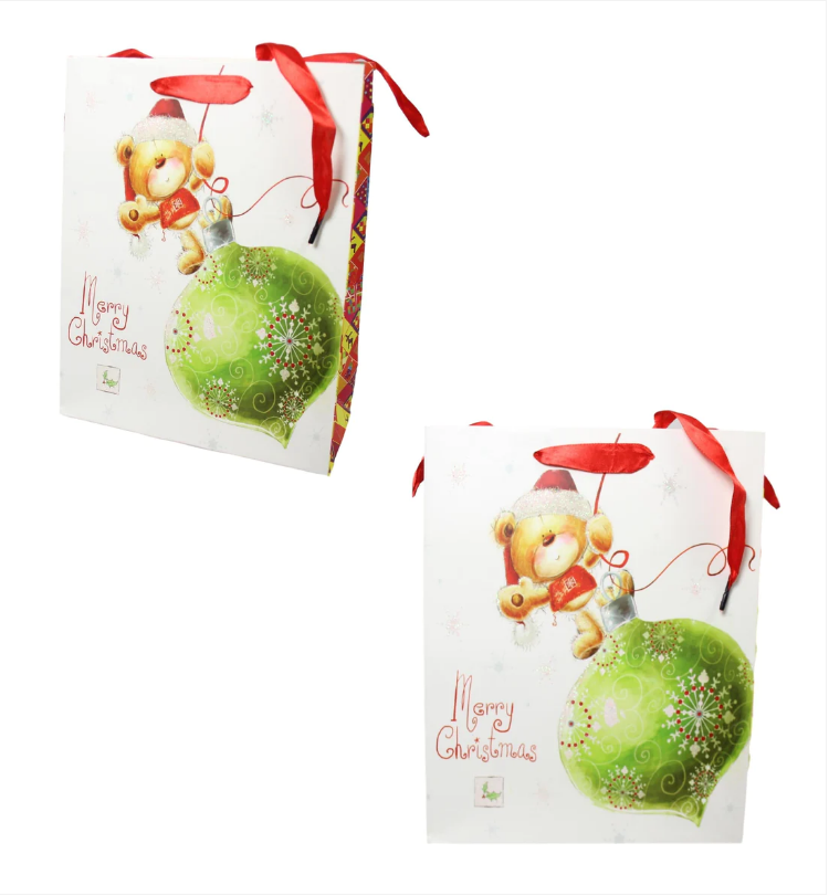 Christmas Party Paper Gift Bags 23 x 18 cm