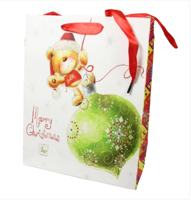 Christmas Party Paper Gift Bags 23 x 18 cm