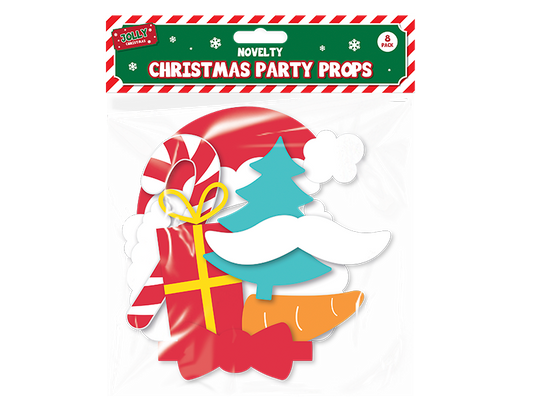 Christmas Party Props 8 Pack