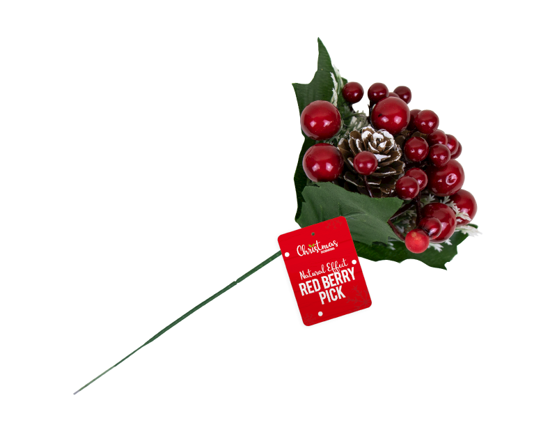 Christmas Red Berry Pick With PDQ