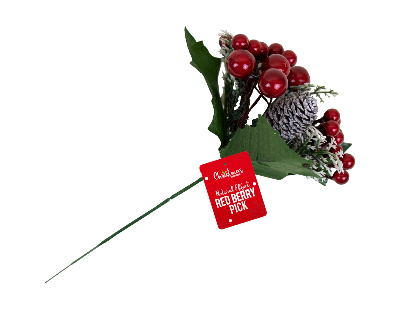 Christmas Red Berry Pick With PDQ