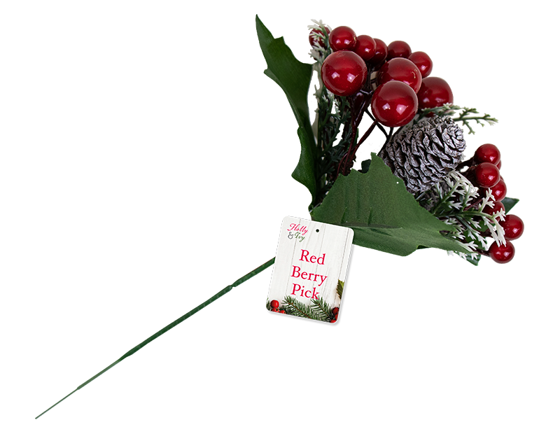 Christmas Red Berry Pick With PDQ