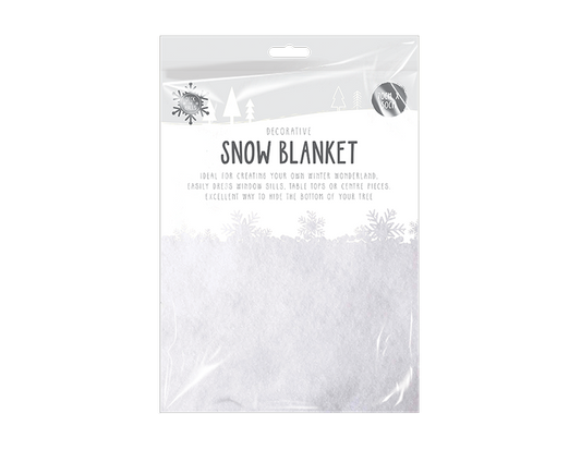 Christmas Snow Blanket 70cm x 50cm