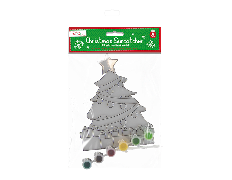 Christmas Suncatcher with Paint