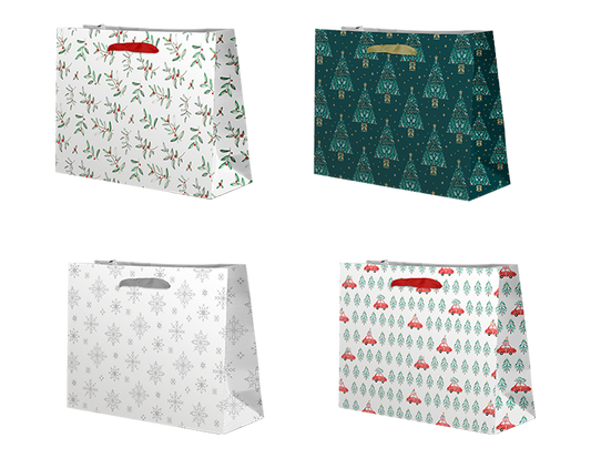 Christmas Traditional Luxury Large Gift Bag