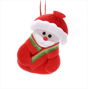 Christmas Tree Felt Decoration 13 cm Assorted Designs
