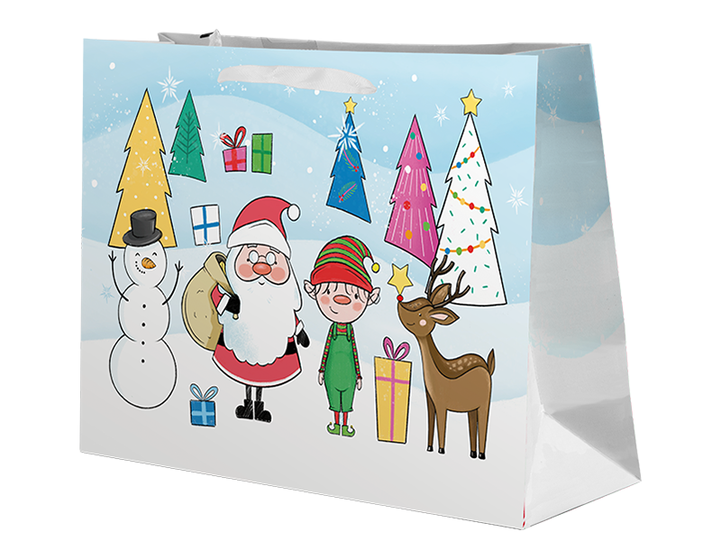 Christmas Cute Luxury Large Gift Bag