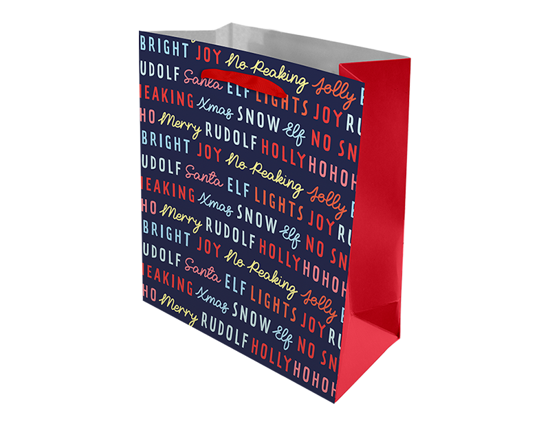 Christmas Cute Luxury Medium Gift Bag